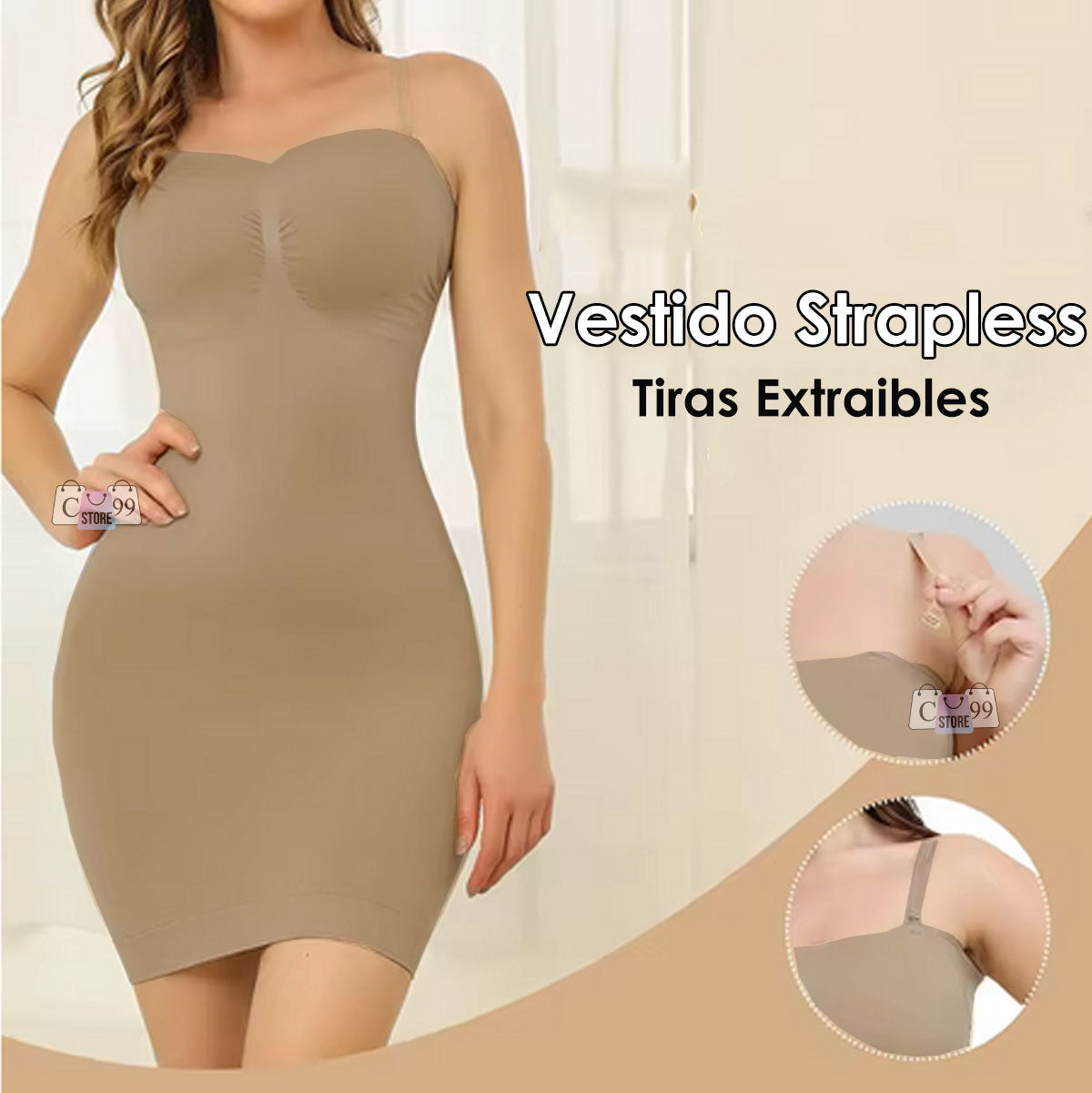 Vestido Invisible De Mujer Ropa Interior