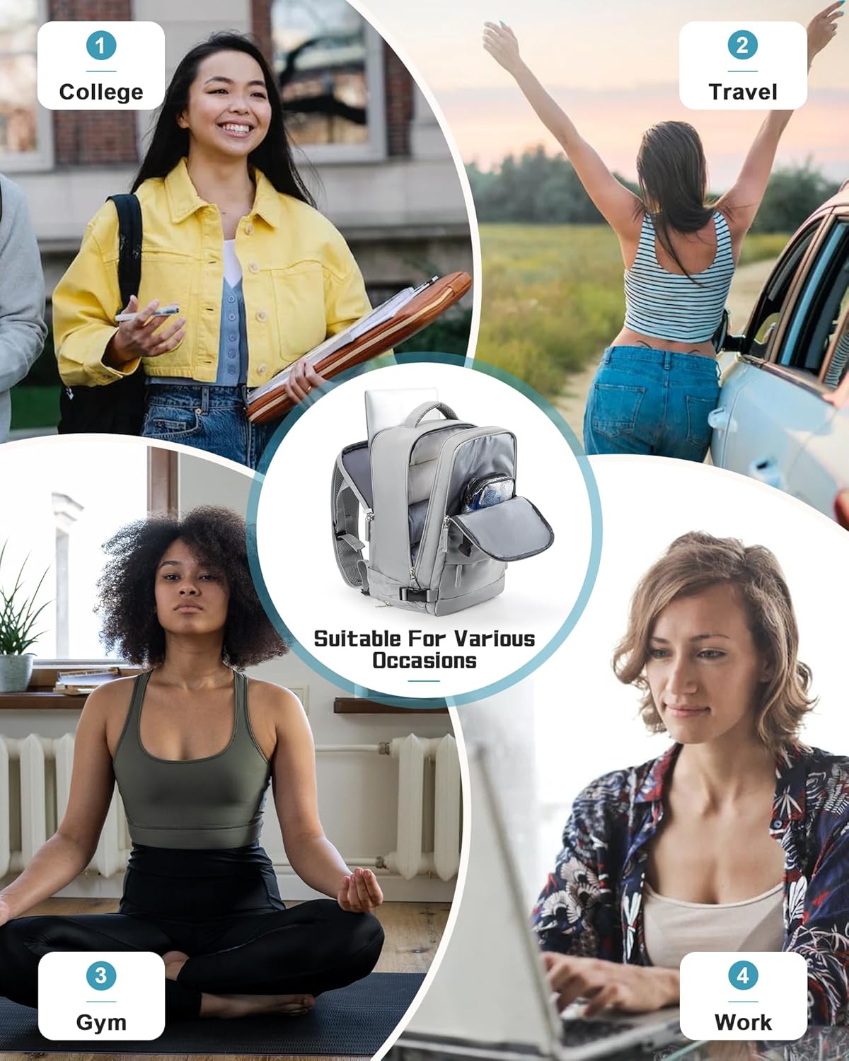 Morral De Viaje Portatil AMAZON Impermea