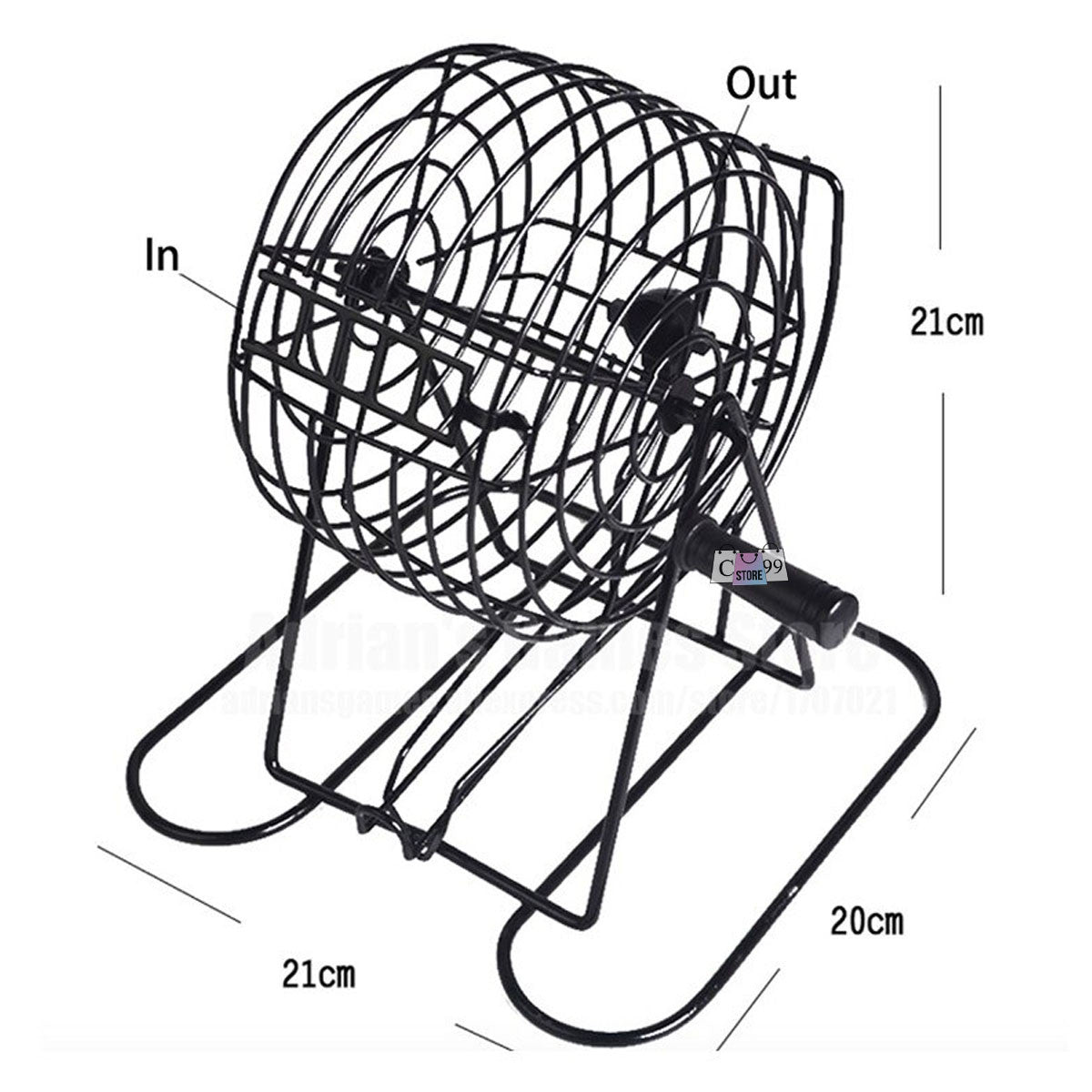 Juego Bingo Con Ruleta Juego Familiar