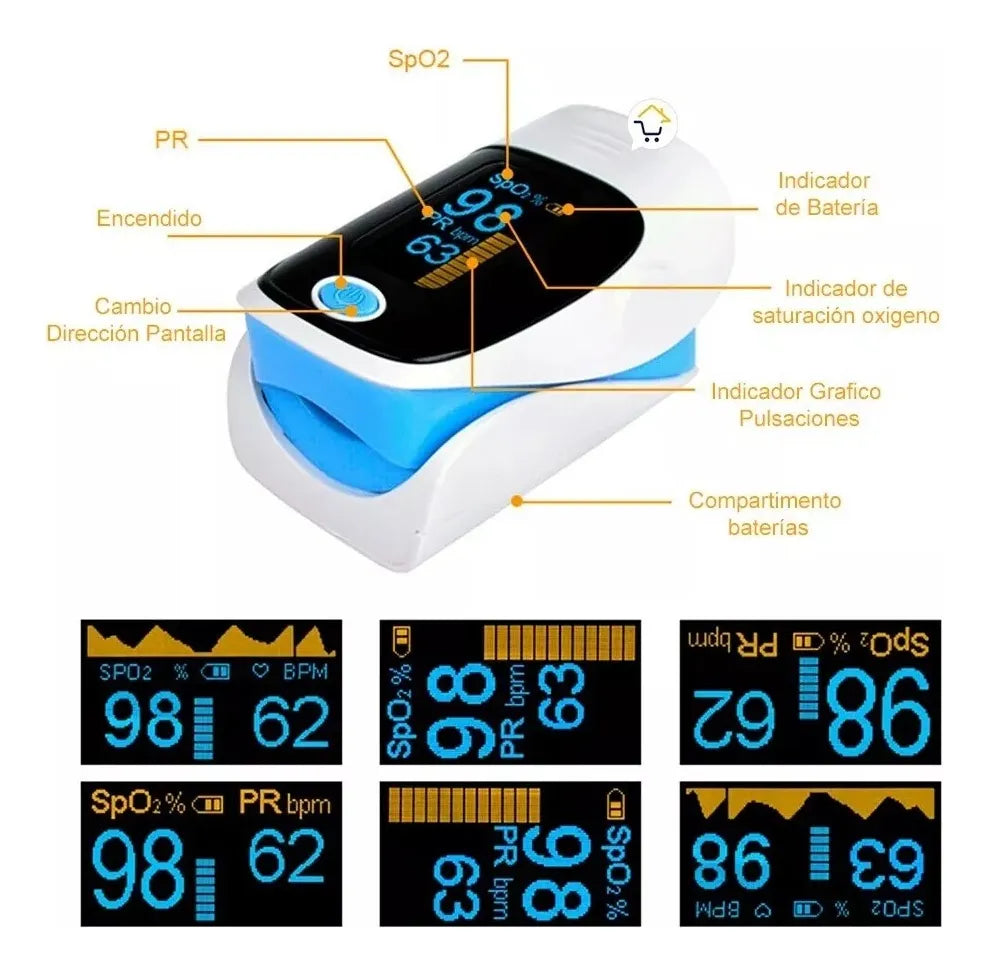 Oxímetro de Pulso Portable